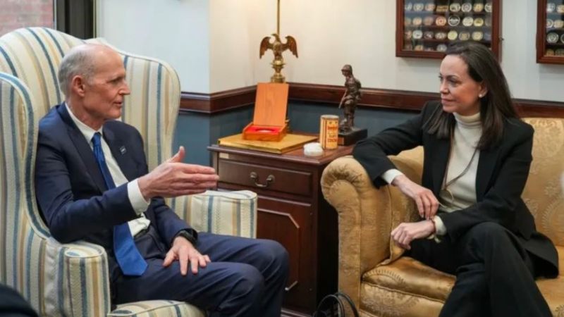 Rick Scott: En Venezuela deben celebrar elecciones con participación de María Corina