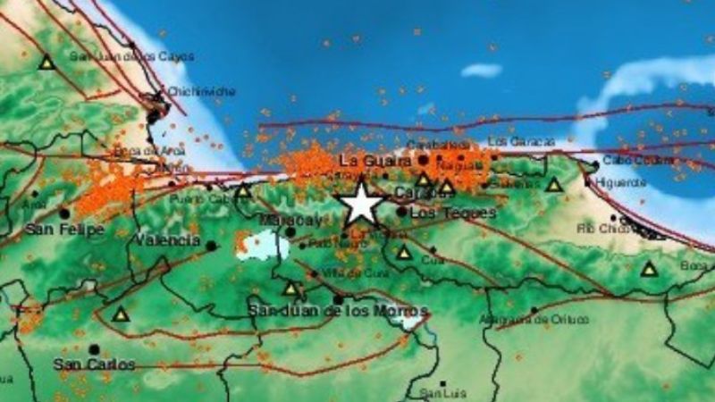 Fuerte sismo sacude zonas de Aragua este 27AGO: conozca la magnitud