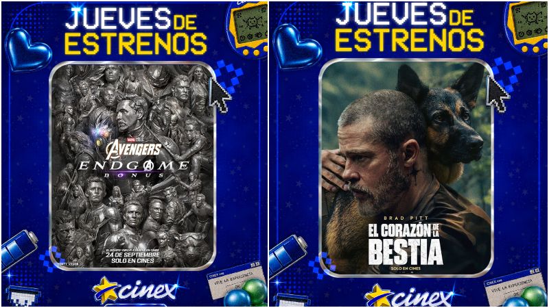 El fin de semana perfecto empieza en Cinex: Estrenos, podcasts en vivo y sorpresas