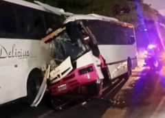 Trágico accidente vial este 3SEP: autobus accidentado fue impactado por una Encava que iba a Caracas