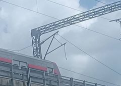 Caída de guaya de alta tensión restringe servicio en el ferrocarril Caracas – Valles del Tuy: 4SEP