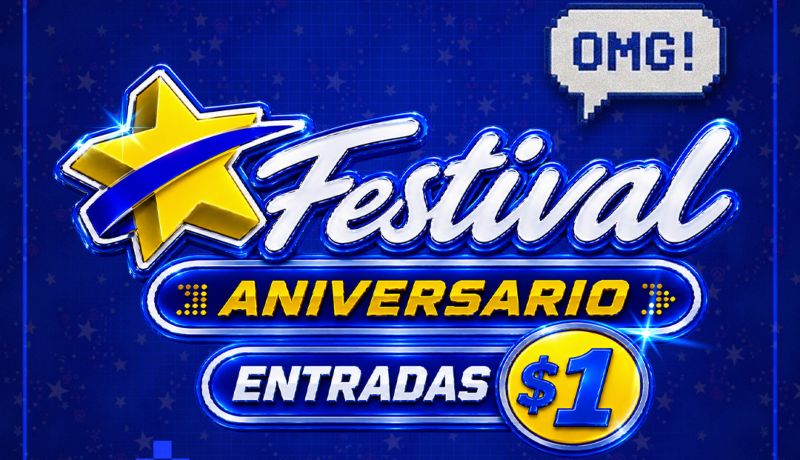 Cinex pone la fiesta en la pantalla grande: entradas a $1 por su mes aniversario