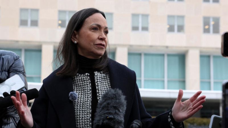 María Corina pide elecciones para que «todos los venezolanos puedan expresarse»