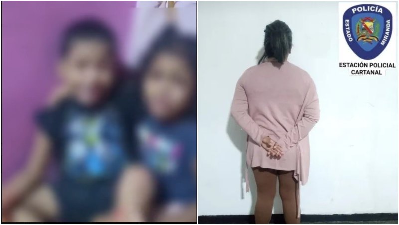 Detenida siniestra mujer por obligar a sus hijos a cortarse mientras los grababa +VIDEO VIRAL