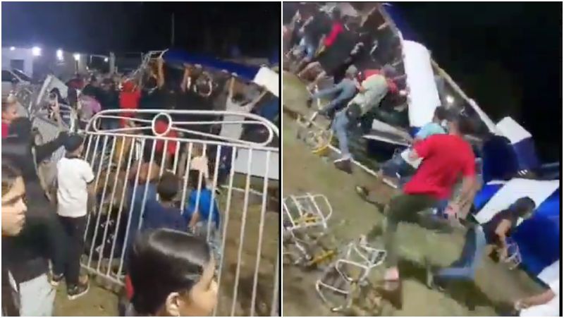 Seis menores heridos por accidente de 'sillas voladoras' en El Callao +VIDEO