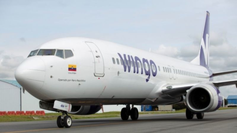 Wingo detalla su disponibidad en la ruta Caracas - Medellín para 2026