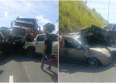 Colisión múltiple paralizó la ARC: más de 15 vehículos involucrados +VIDEO